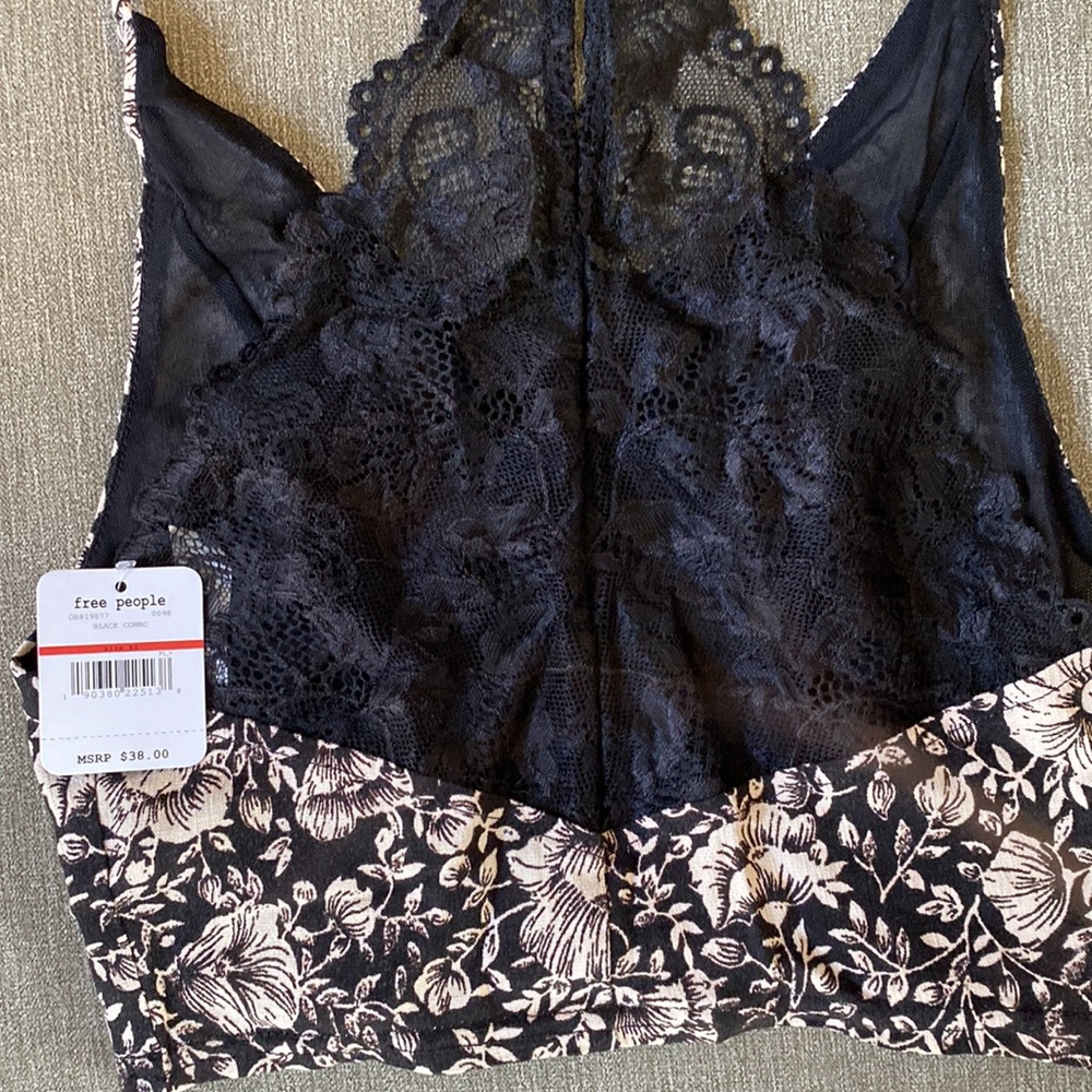 Free people floral crop top - Picture 3 of 4